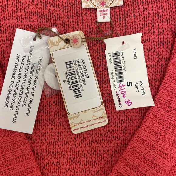 Plenty by Tracy Reese Shorty Cardigan AKO7M9 - Picture 4 of 9